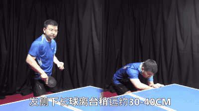 一招制敌！反手侧下旋发球技巧，长球冲、短球转，对手接不住